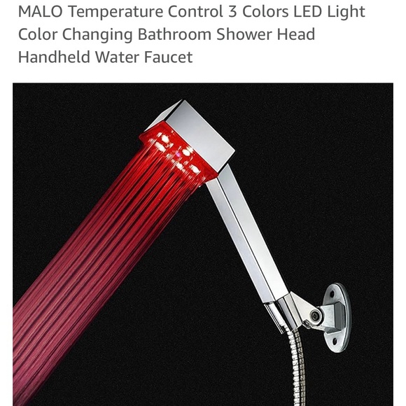 Color-Changing LED Shower Head - Picture 2 of 7